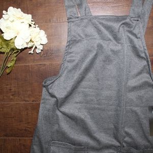 Guilty soft overall tank style dress, grey NWT